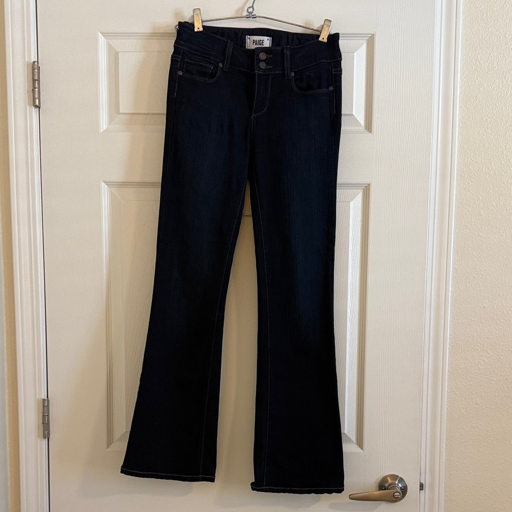 PAIGE Women's Dark Flare Jeans
